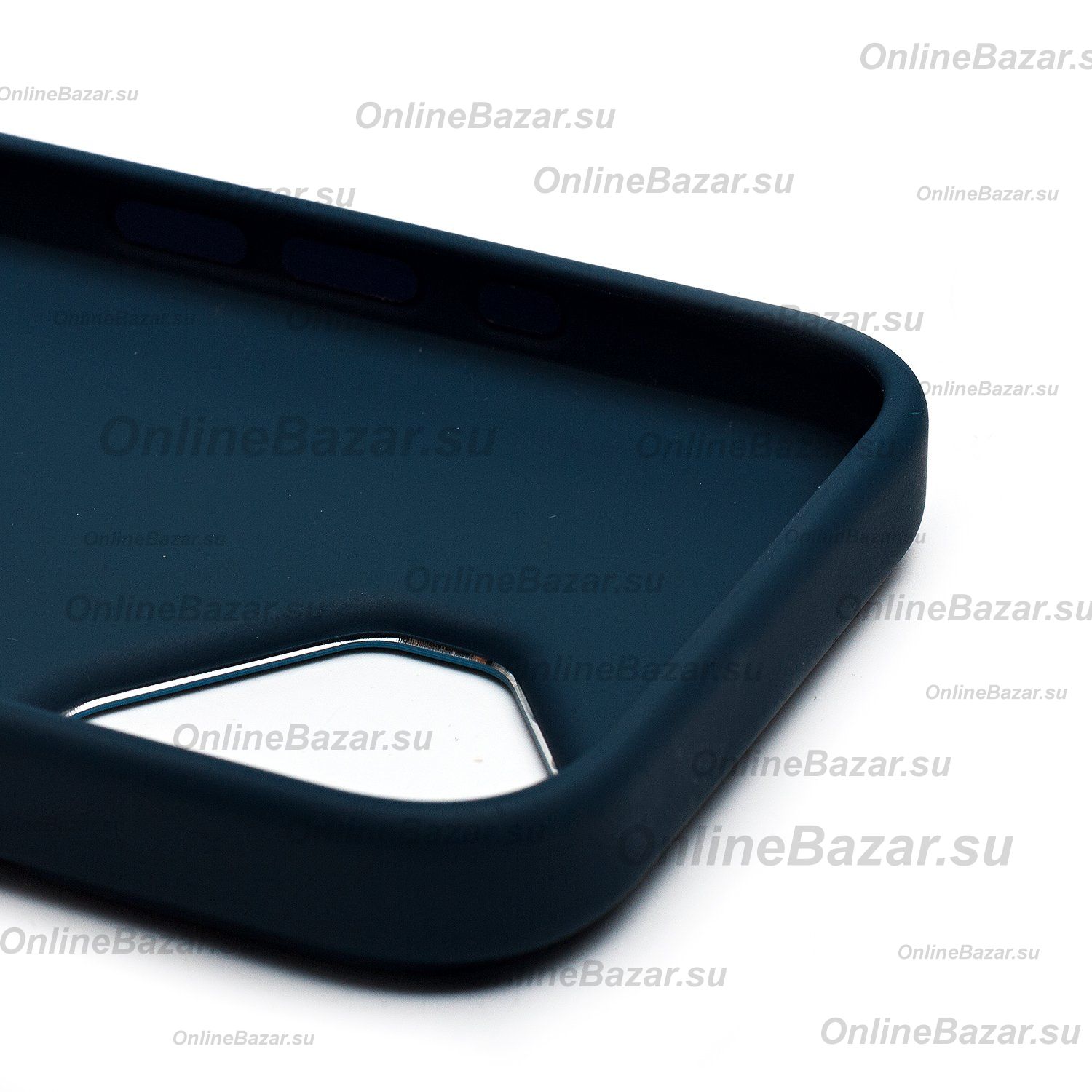 Чехол для Apple iPhone 16 силиконовый матовый №6 <темно-синий> ― OnlineBazar.su