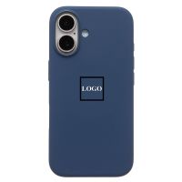 Чехол для Apple iPhone 16 силиконовый MagSafe (анимация работает) <полночный синий> (премиум) ― OnlineBazar.su