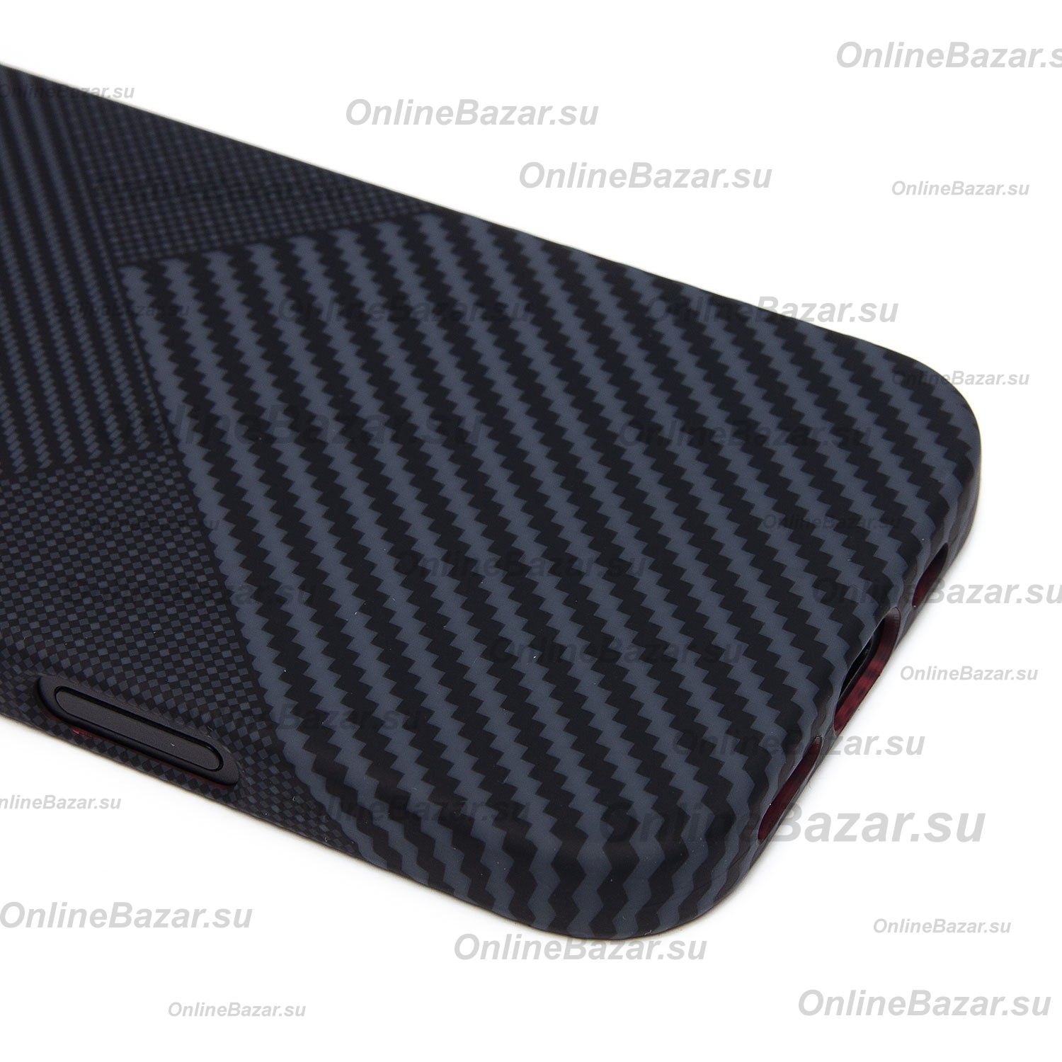 Чехол для Apple iPhone 16 Pro пластиковый Luxo Carbon (рис. 122) ― OnlineBazar.su