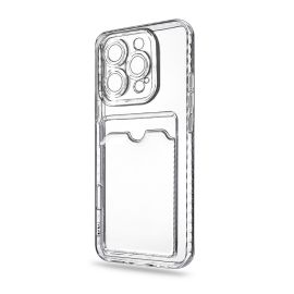 Чехол для Apple iPhone 16 Pro Max PromiseMobile силиконовый с картхолдером <прозрачный>