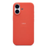 Чехол для Apple iPhone 17 силиконовый MagSafe (анимация работает) <оранжевый> (премиум) ― OnlineBazar.su