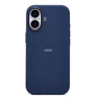 Чехол для Apple iPhone 17 силиконовый MagSafe (анимация работает) <синий> (премиум) ― OnlineBazar.su