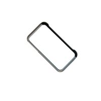 Чехол для Apple iPhone 4 бампер Element Case Ultra Thin <черно-серебристый> ― OnlineBazar.su