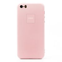 Чехол для Apple iPhone SE силиконовый Soft Touch 2 <розовый> (премиум) ― OnlineBazar.su