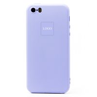 Чехол для Apple iPhone 5s силиконовый Soft Touch 2 <фиолетовый> (премиум) ― OnlineBazar.su