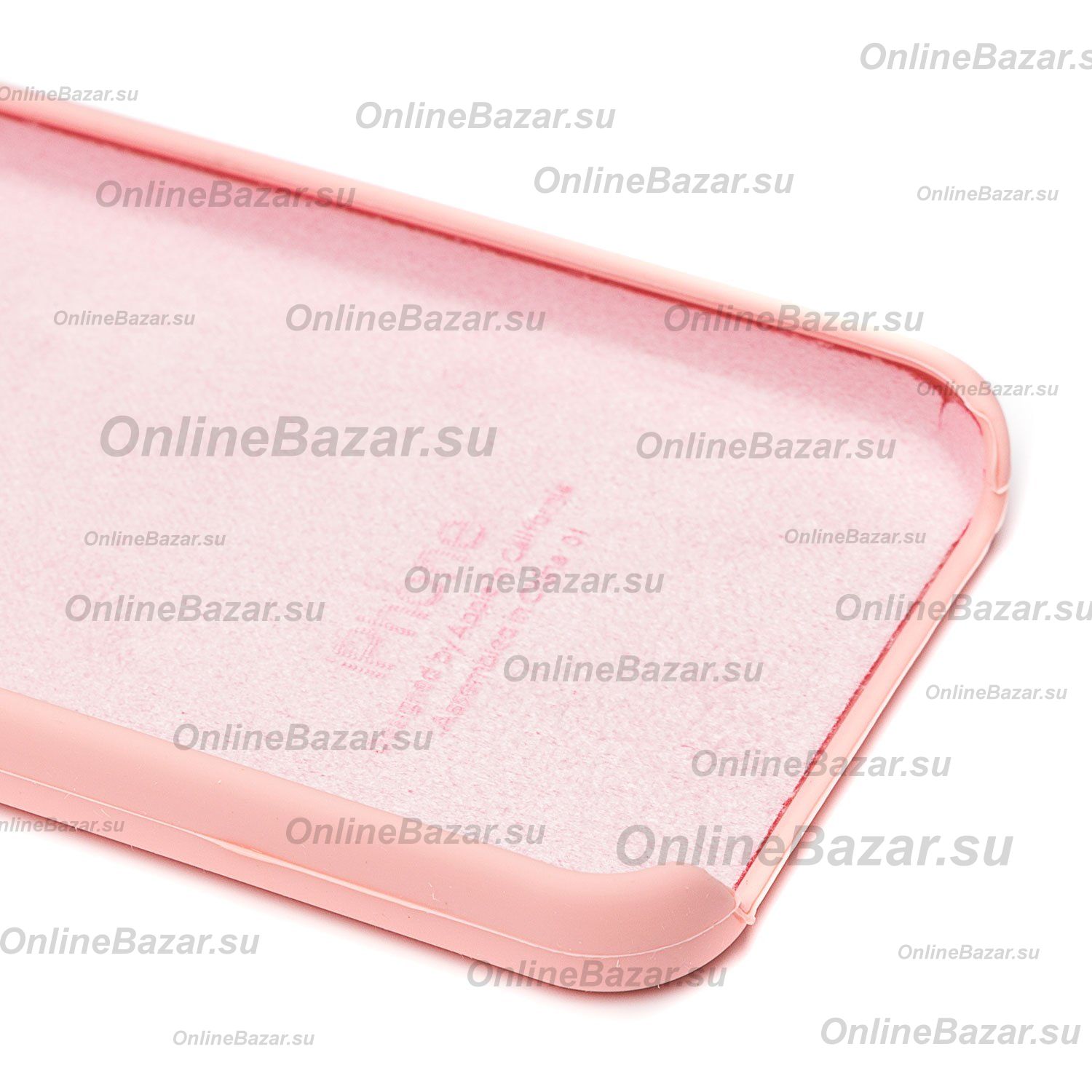 Чехол для Apple iPhone SE силиконовый Soft Touch <розовый> (премиум) ― OnlineBazar.su
