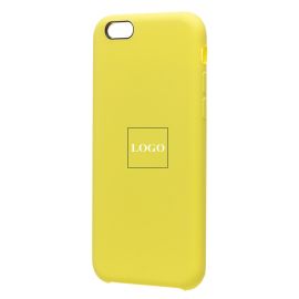 Чехол для Apple iPhone 6 силиконовый Soft Touch <лимонный> (премиум)