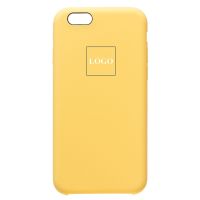 Чехол для Apple iPhone 6s силиконовый Soft Touch <желтый> (премиум) ― OnlineBazar.su