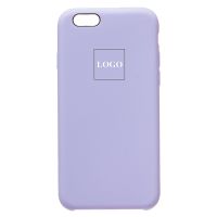 Чехол для Apple iPhone 6 силиконовый Soft Touch <пастельный фиолетовый> (премиум) ― OnlineBazar.su