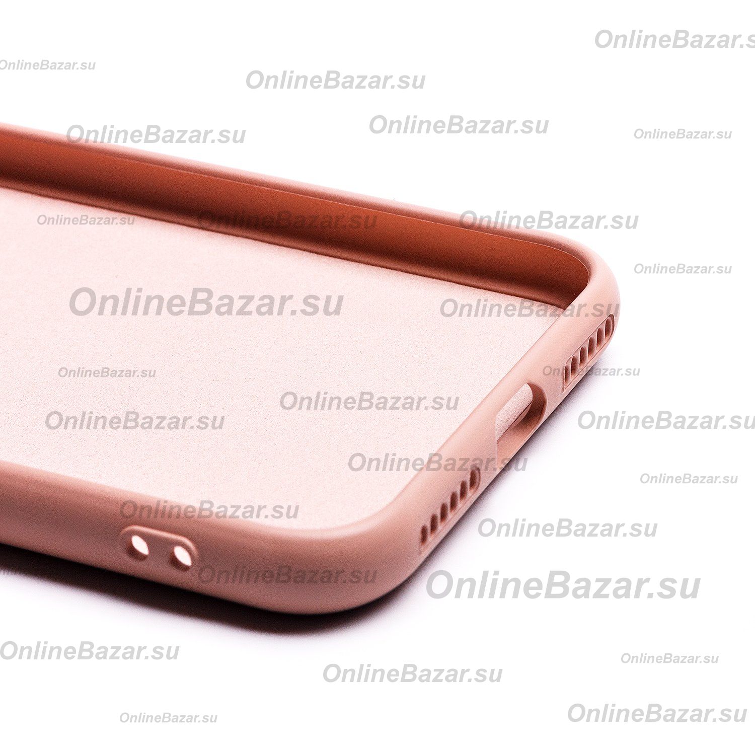 Чехол для Apple iPhone SE 2022 силиконовый Soft Touch 2 <пыльная роза> ― OnlineBazar.su