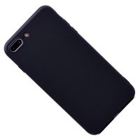 Чехол для Apple iPhone 8 Plus силиконовый Soft Touch 4 <черный> ― OnlineBazar.su