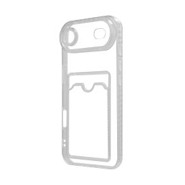 Чехол для Apple iPhone Air PromiseMobile силиконовый с картхолдером <прозрачный>