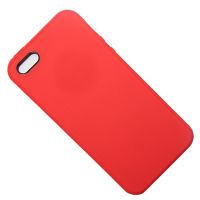 Чехол для Apple iPhone 5s силиконовый Soft Touch <красный> (премиум) ― OnlineBazar.su
