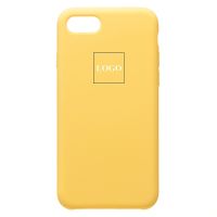 Чехол для Apple iPhone 8 силиконовый Soft Touch <желтый> (премиум) ― OnlineBazar.su
