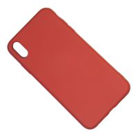 Чехол для Apple iPhone Xs Max силиконовый Soft Touch 2 <бордовый> (премиум) ― OnlineBazar.su