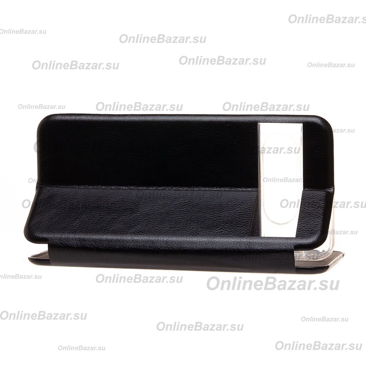 Чехол для Google Pixel 8 Pro флип боковой кожзам №3 <черный> ― OnlineBazar.su