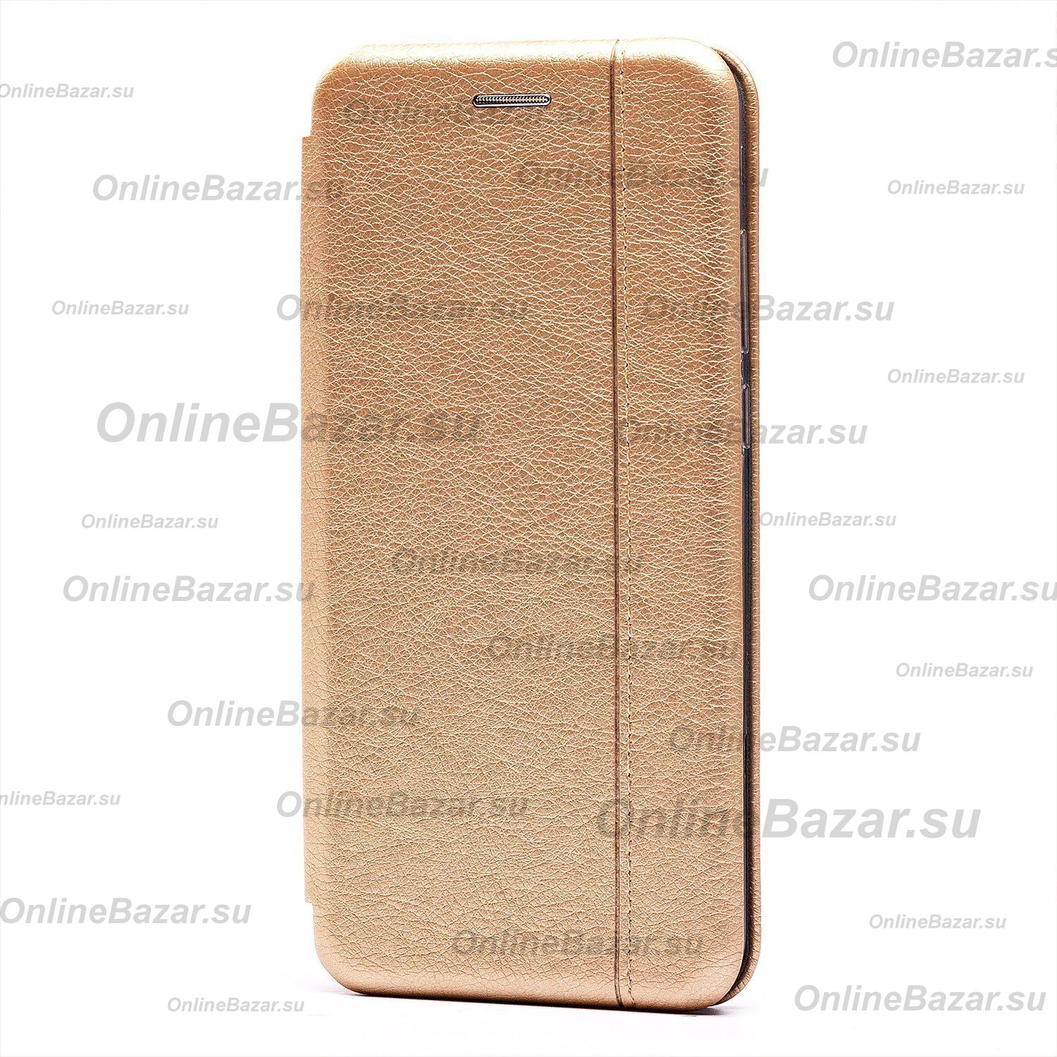 Чехол для Honor 20e (HRY-LX1T) флип боковой кожзам №3 <золотой> ― OnlineBazar.su