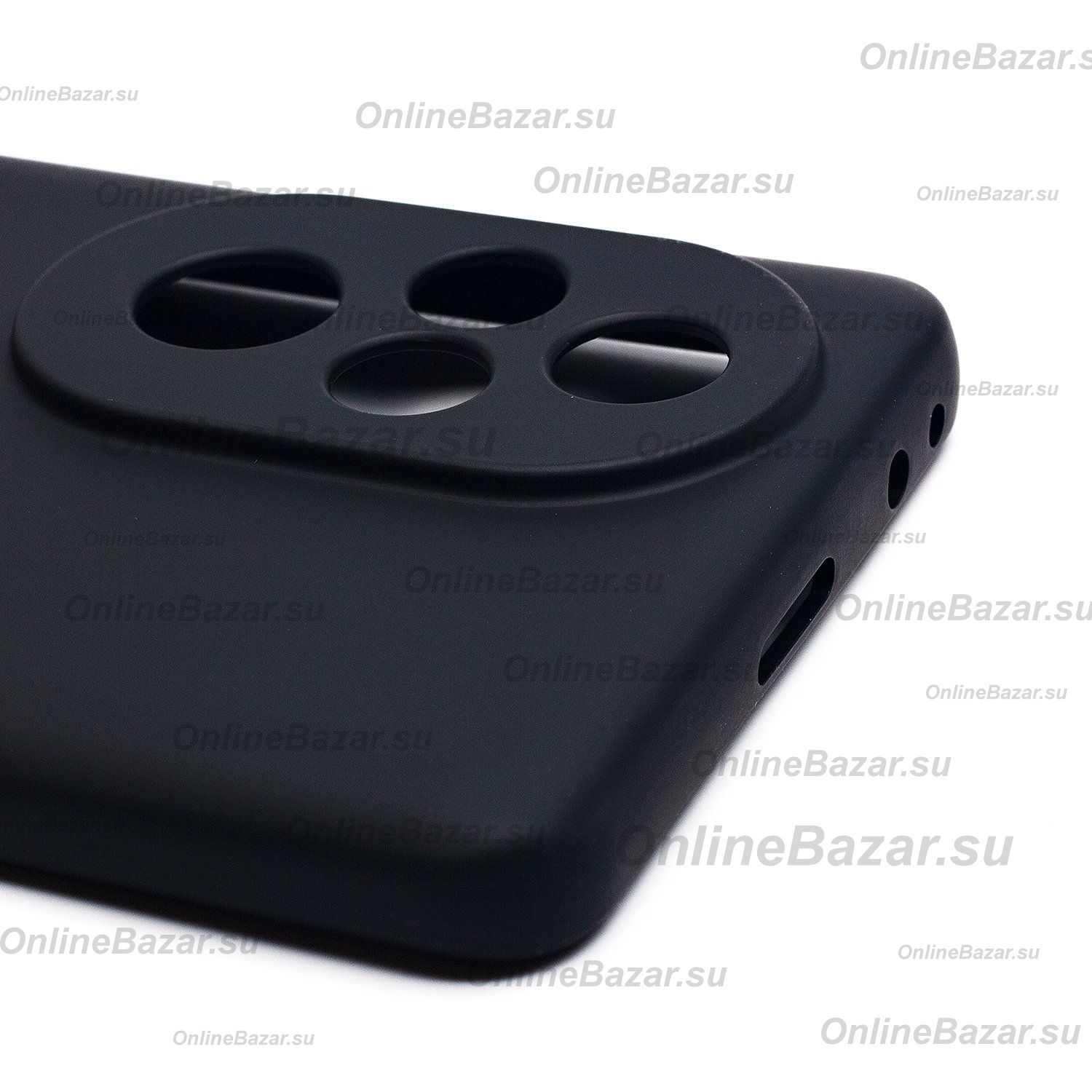 Чехол для Huawei Honor 200 Pro силиконовый Soft Touch 4 <черный> ― OnlineBazar.su