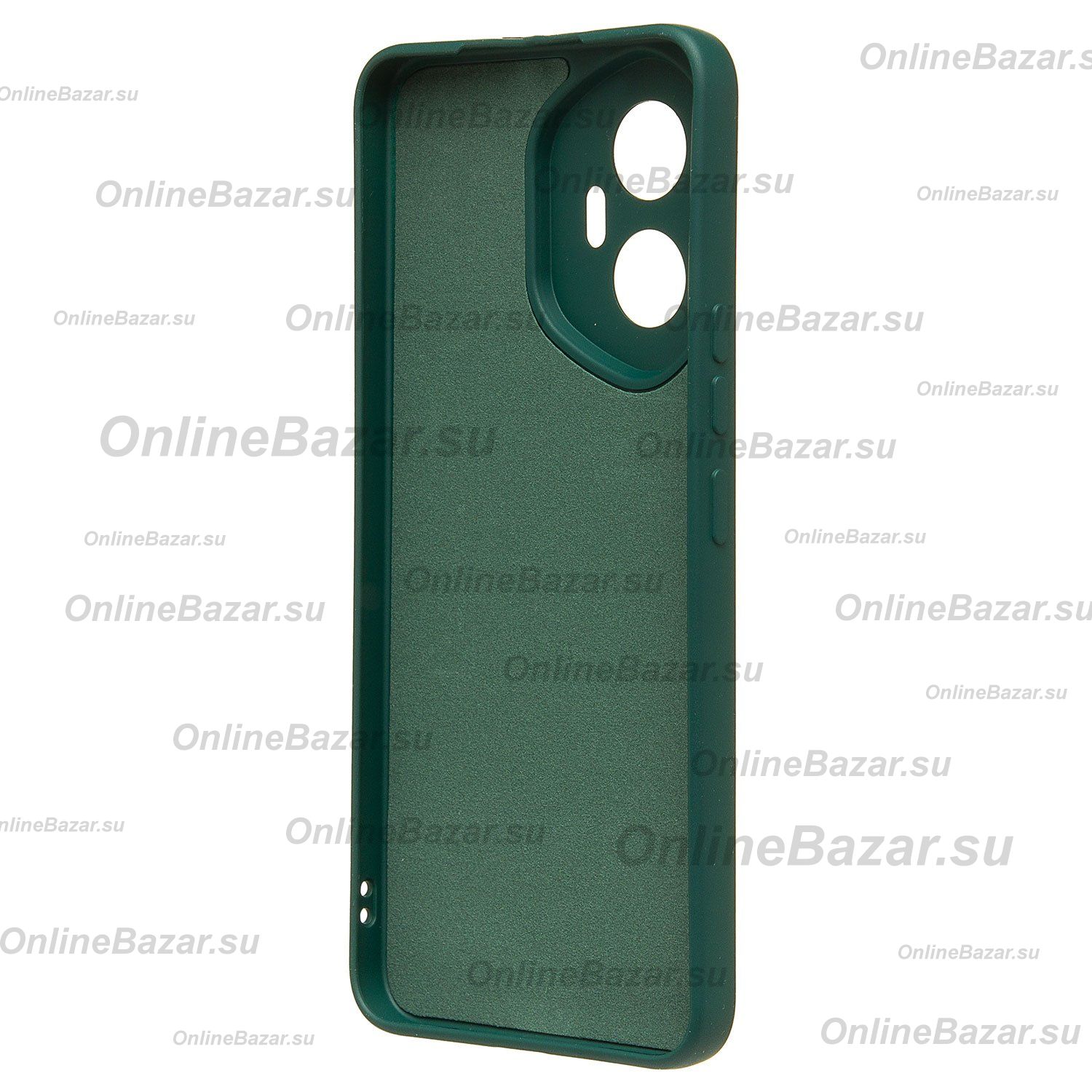 Чехол для Huawei Honor 300 силиконовый Soft Touch 4 <темно-зеленый> ― OnlineBazar.su