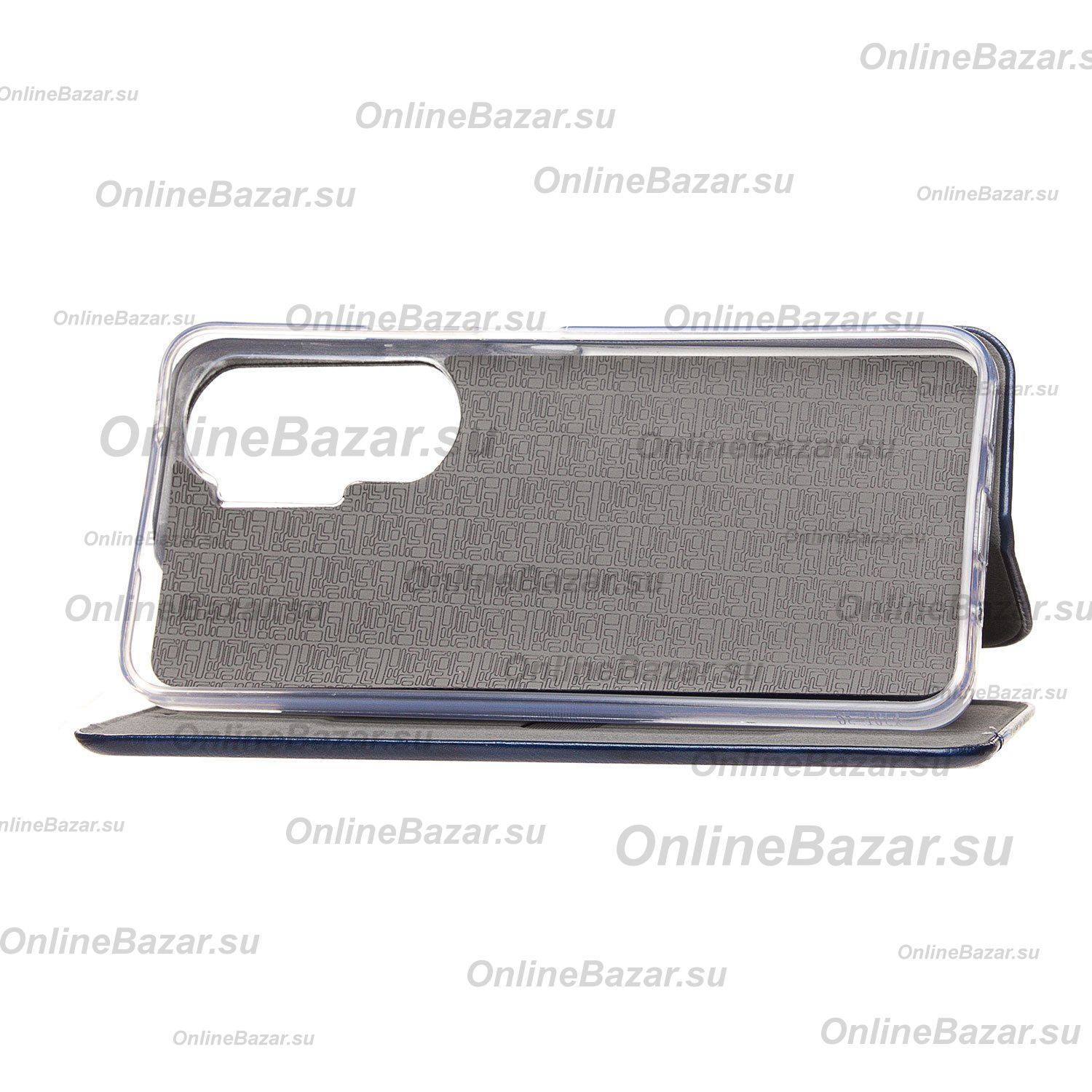 Чехол для Huawei Honor 90 Lite флип боковой кожзам №3 <синий> ― OnlineBazar.su