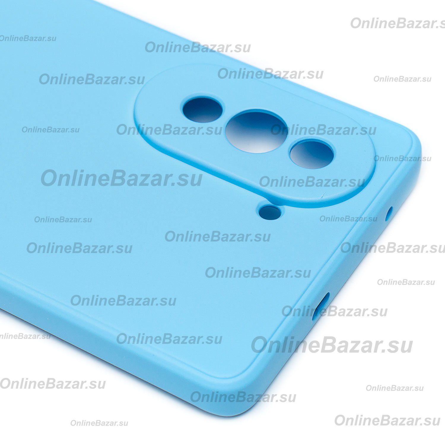 Чехол для Huawei Nova 10 силиконовый Soft Touch 4 <голубой> ― OnlineBazar.su
