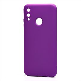 Чехол для Honor 10 Lite (HRY-LX1) силиконовый Soft Touch 4 <фиолетовый>