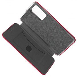 Чехол для Huawei ANA-NX9 флип боковой кожзам №3 <красный>