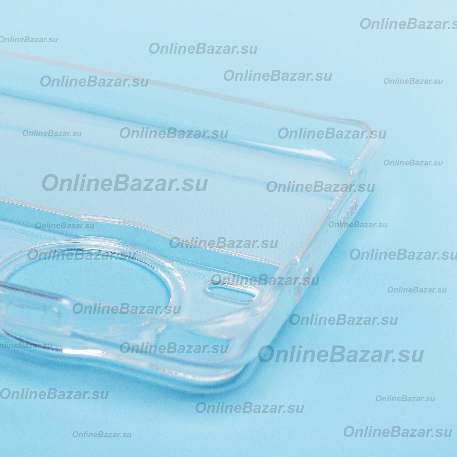 Чехол для Huawei MNA-LX9 силиконовый ультратонкий <прозрачный> ― OnlineBazar.su