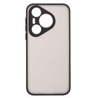 Чехол для Huawei ADY-LX9 пластиковый с окантовкой <черный> ― OnlineBazar.su