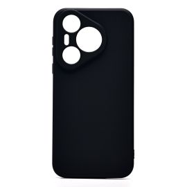 Чехол для Huawei ADY-LX9 силиконовый Soft Touch 4 <черный>