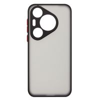 Чехол для Huawei HBN-LX9 пластиковый с окантовкой <черный> ― OnlineBazar.su