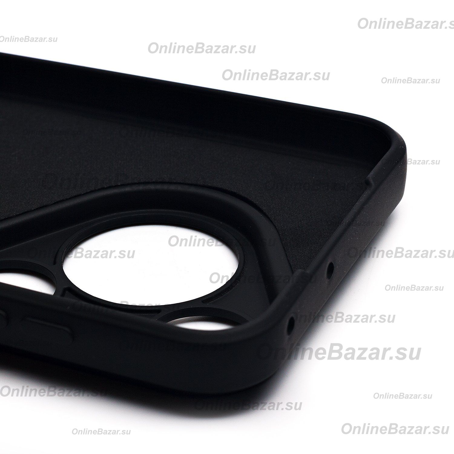 Чехол для Huawei HBN-LX9 силиконовый Soft Touch 4 <черный> ― OnlineBazar.su