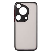 Чехол для Huawei HBP-LX9 пластиковый с окантовкой <черный> ― OnlineBazar.su