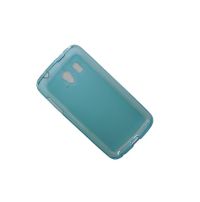 Чехол для Huawei U8812D (Ascend G302D) силиконовый матовый <голубой> ― OnlineBazar.su