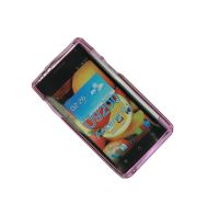 Чехол для Huawei U9200 (Ascend P1) силиконовый матовый <розовый> ― OnlineBazar.su