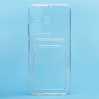 Чехол для Infinix Hot 30i (X669D) силиконовый с картхолдером №2 <прозрачный> ― OnlineBazar.su