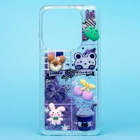 Чехол для Tecno Spark 20C (BG7n) силиконовый 3D игрушки <фиолетовый> ― OnlineBazar.su