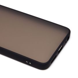 Чехол для Tecno Spark 20C (BG7n) пластиковый с окантовкой <черный>