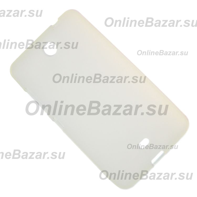 Чехол для Microsoft 430 Lumia силиконовый матовый <белый> ― OnlineBazar.su