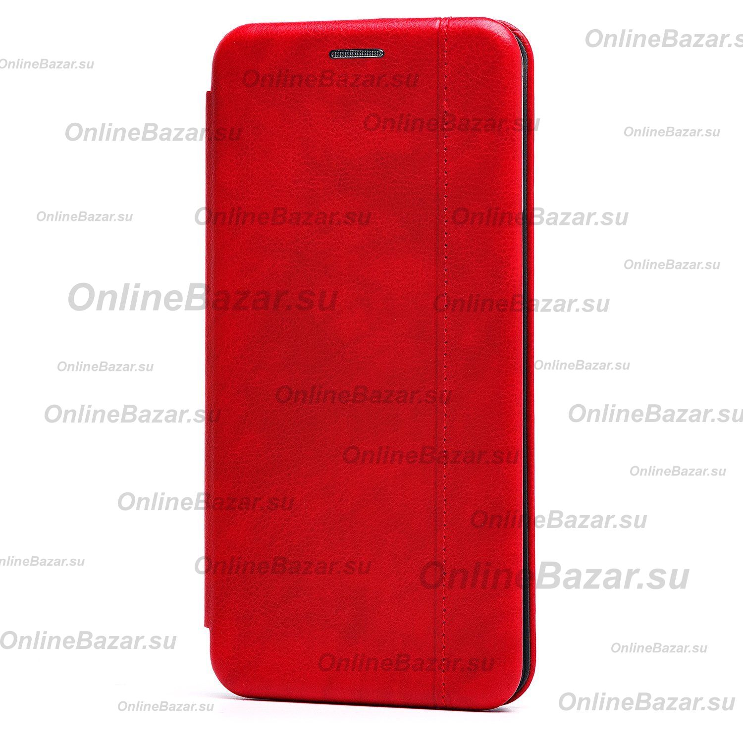 Чехол для Oppo CPH2363 флип боковой кожзам №3 <красный> ― OnlineBazar.su