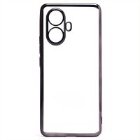 Чехол для Realme 10 Pro+ силиконовый ультратонкий Pilot <черный> ― OnlineBazar.su