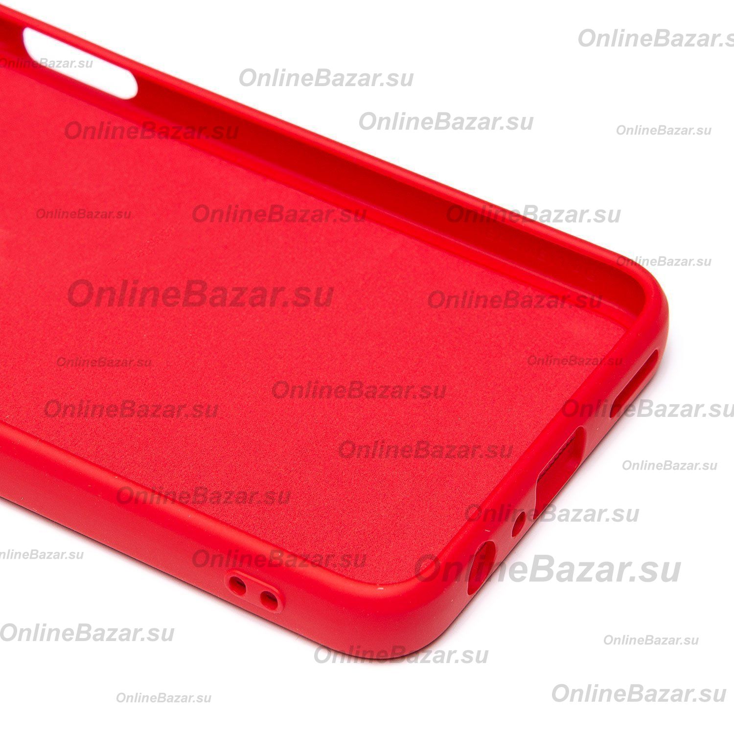 Чехол для Realme 11 силиконовый Soft Touch 4 <красный> ― OnlineBazar.su