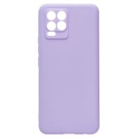 Чехол для Realme RMX3081 силиконовый матовый №5 <светло-фиолетовый> ― OnlineBazar.su