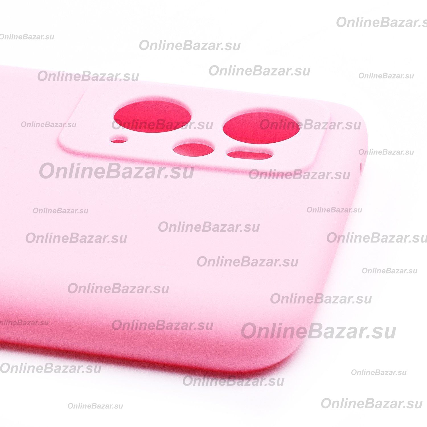 Чехол для Realme 9i силиконовый матовый №5 <розовый> ― OnlineBazar.su