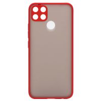 Чехол для Realme C25 пластиковый с окантовкой <красный> ― OnlineBazar.su