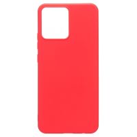 Чехол для Realme C30 силиконовый матовый №5 <красный> ― OnlineBazar.su