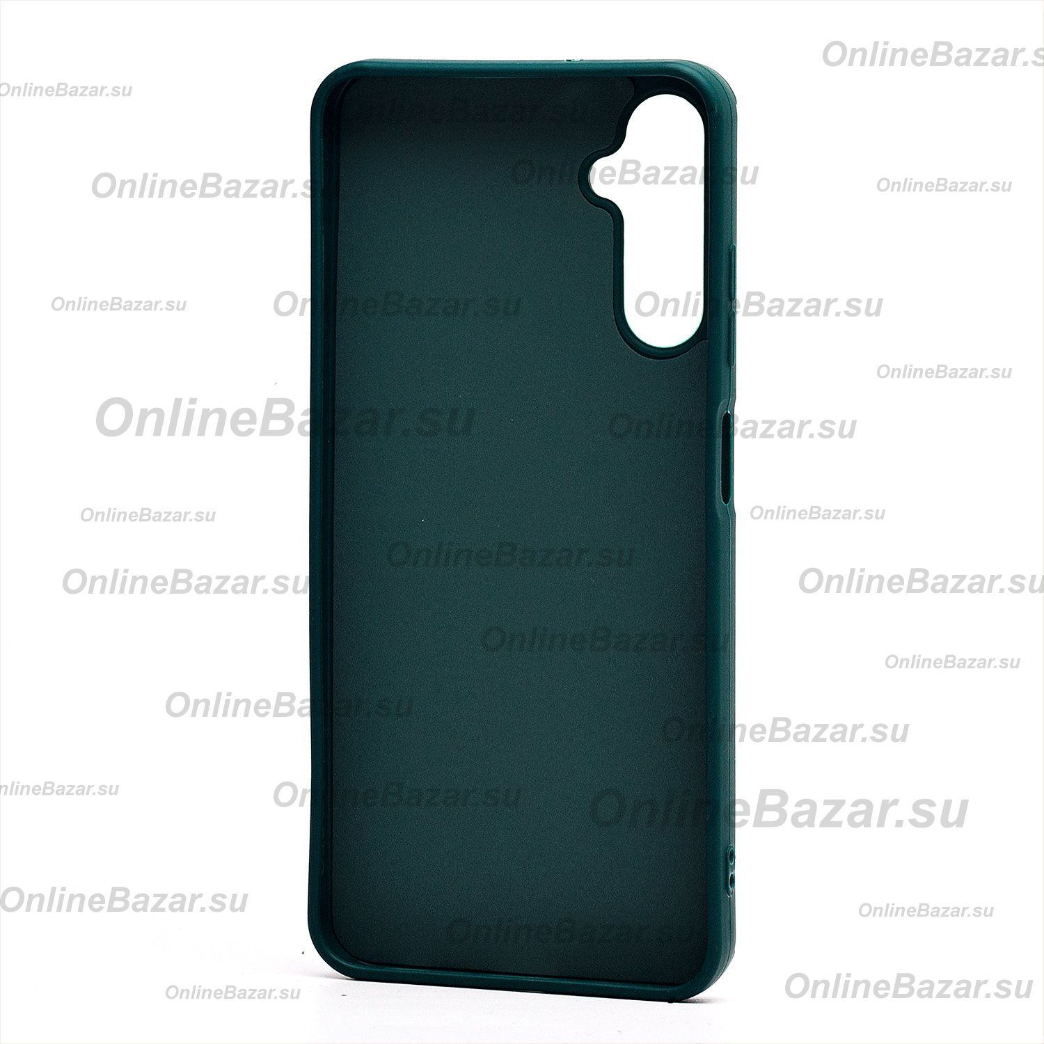 Чехол для Samsung SM-A057F (Galaxy A05s) силиконовый (рис. 335/собака) <темно-зеленый> ― OnlineBazar.su