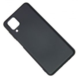 Чехол для Samsung SM-A125F (Galaxy A12) силиконовый Soft Touch 2 <черный>