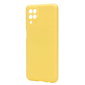 Чехол для Samsung SM-A125F (Galaxy A12) силиконовый Soft Touch 2 <желтый>