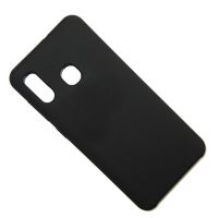 Чехол для Samsung SM-A305F (Galaxy A30) силиконовый Soft Touch <черный> (премиум) ― OnlineBazar.su